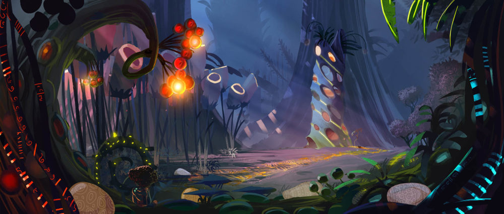 Alien Environment Concept Art – So! Animation